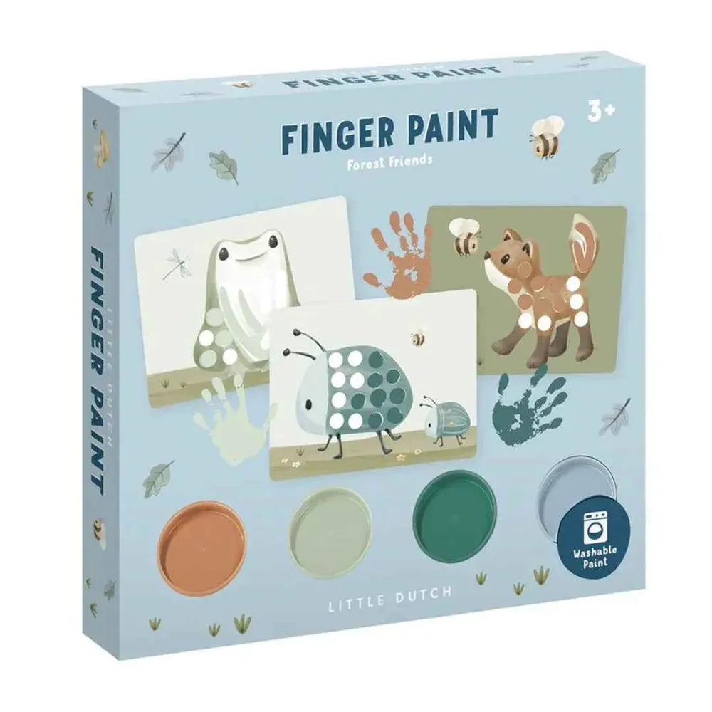 Little Dutch® Set za bojenje prstima Forest Friends