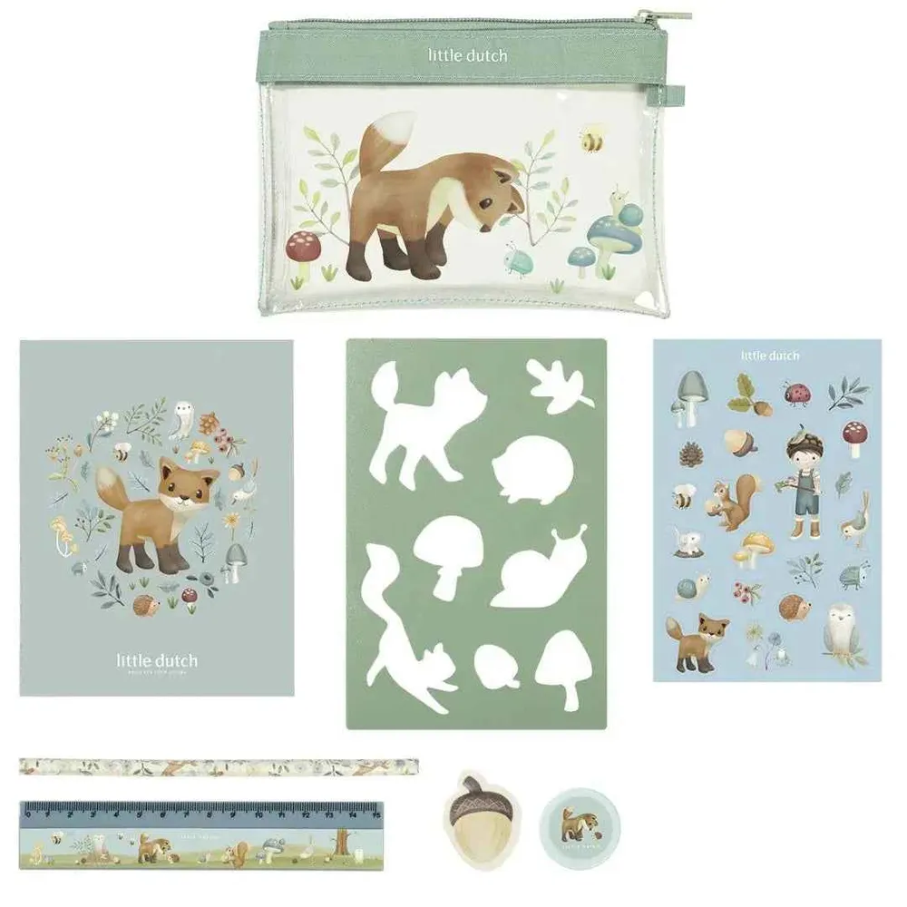 Little Dutch® Set za pisanje Forest Friends