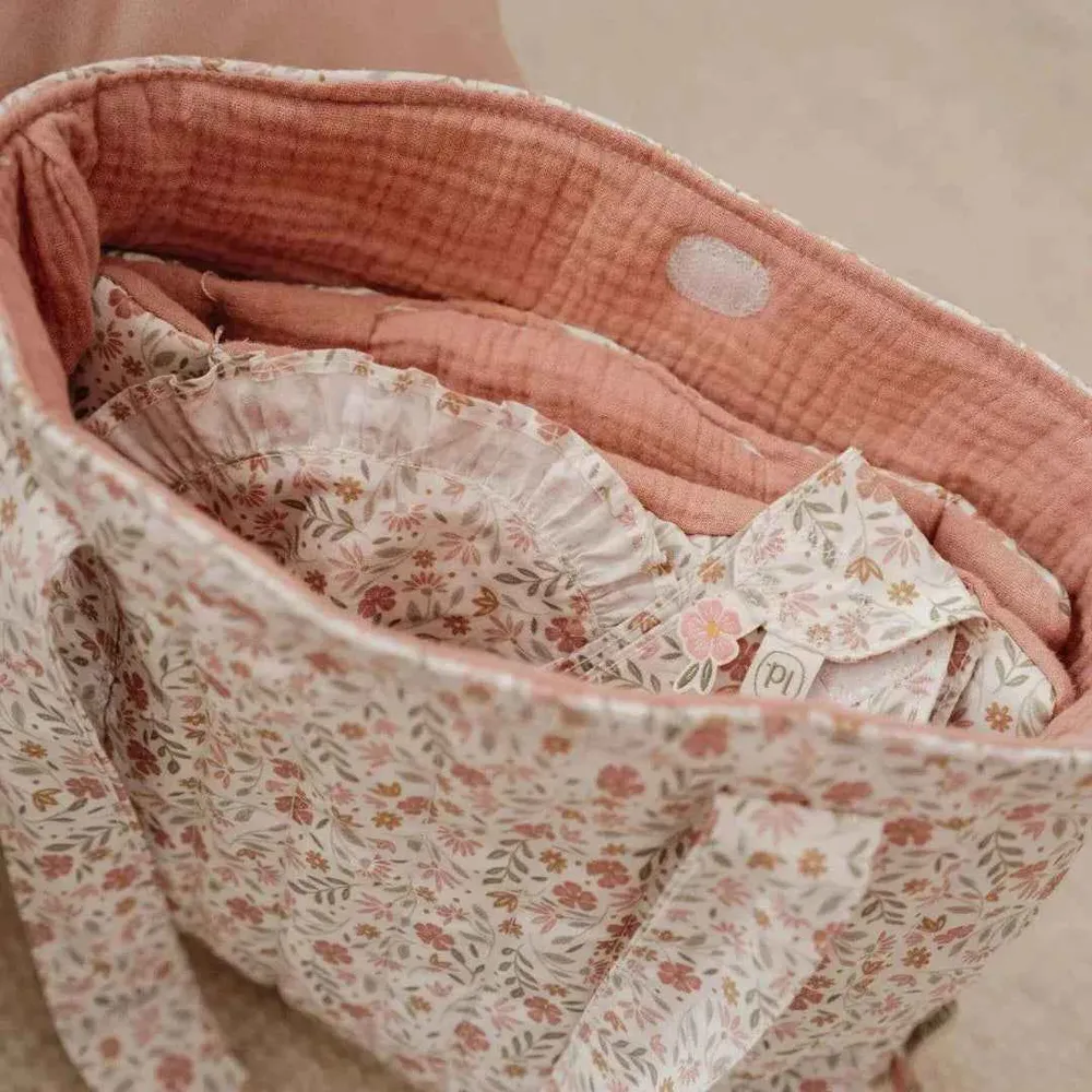 Little Dutch® Torba za presvlačenje za lutke Soft Flowers