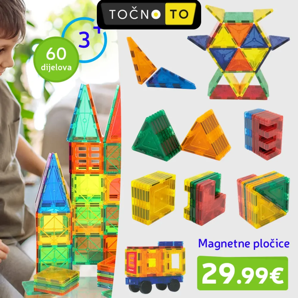 MAGNETNE PLOČICE ZA DJECU