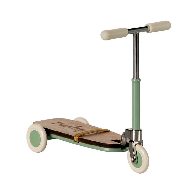 Maileg Električni romobil - Miš - Mint