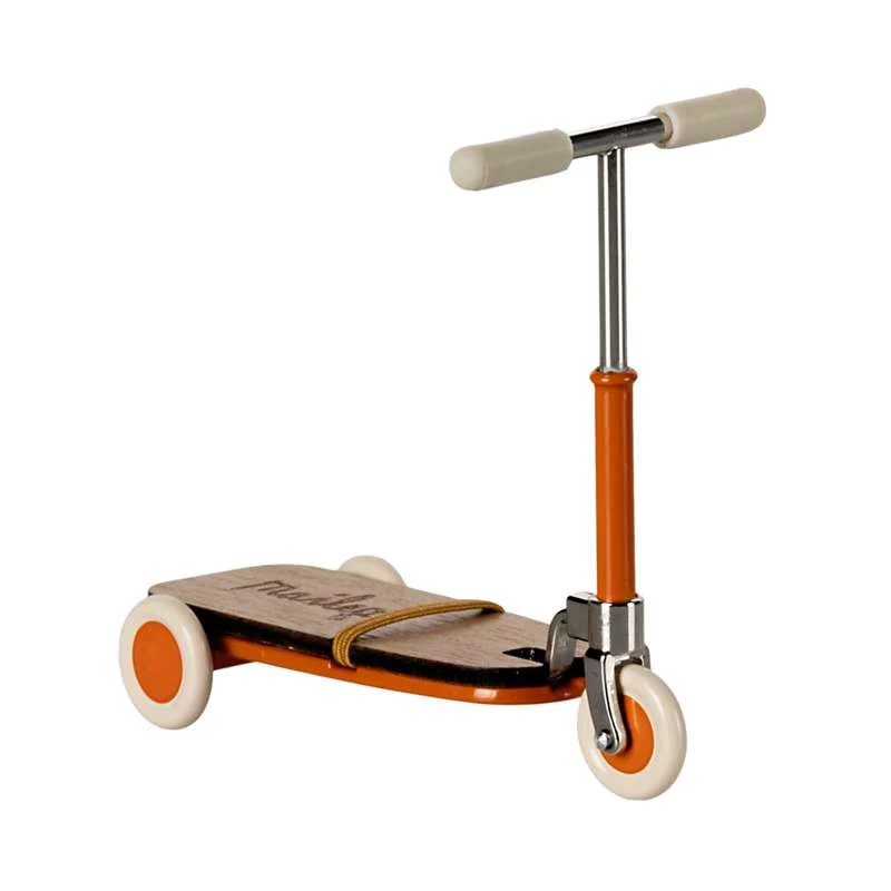 Maileg Električni romobil - Miš - Narančasta