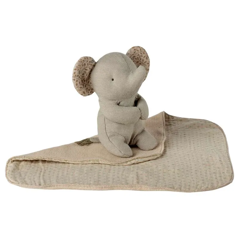 Maileg Lullaby Friends - Slon - Mini - Siva