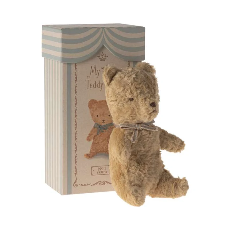 Maileg Moj Prvi Teddy - Pijesak/Plava