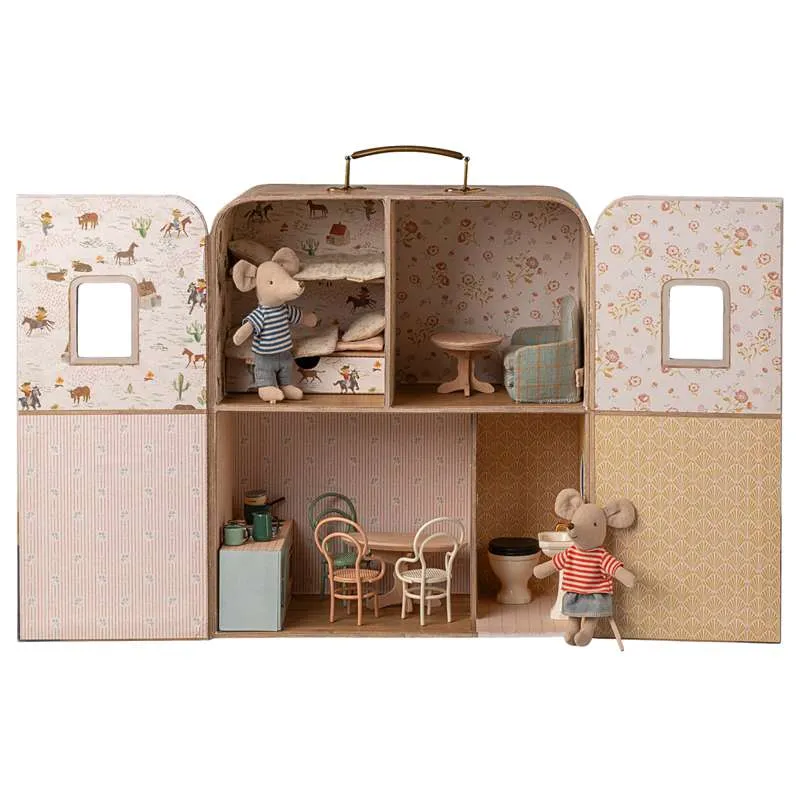 Maileg SuitCasa - Mala sestra i mali brat Miš