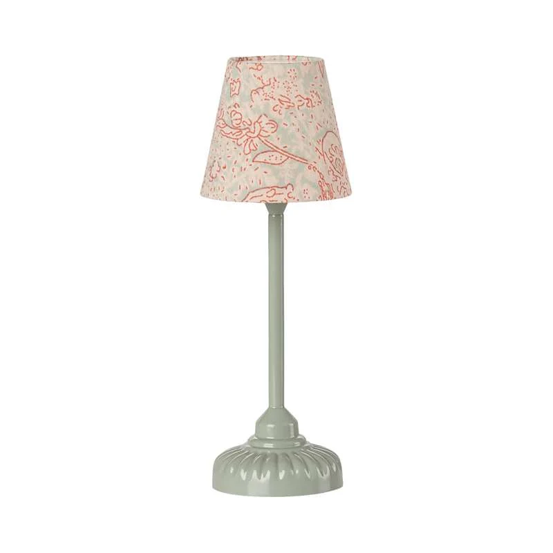 Maileg Vintage Podna lampa - Miš - Menta