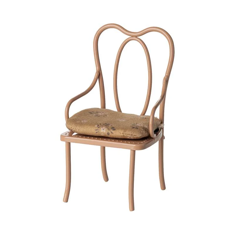 Maileg Vintage stol - Mini - Tamni puder