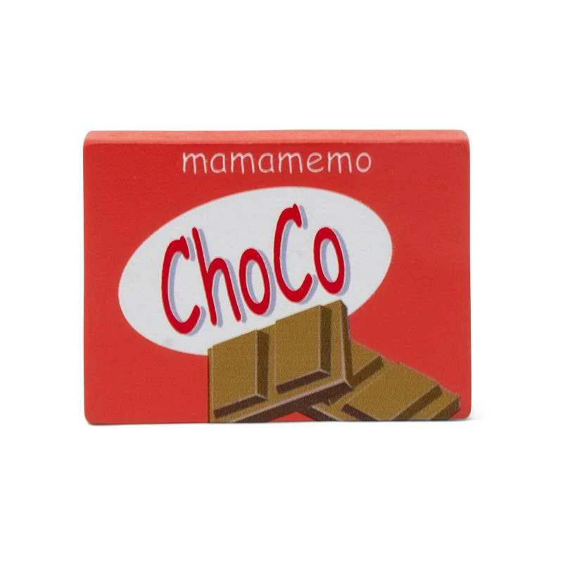 MaMaMeMo Igračka hrana u Drvet - Čokoladna pločica