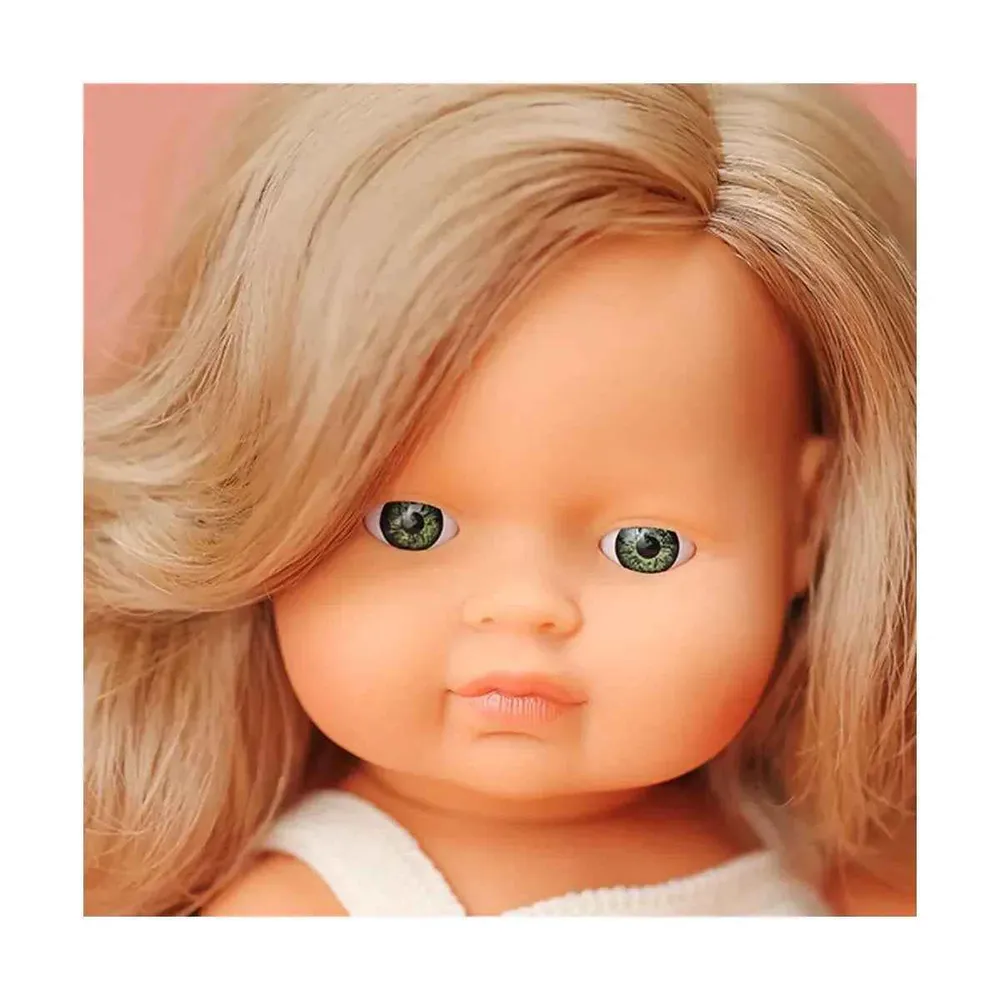Miniland® Lutka Caucasian Girl 38cm My Friends & Me