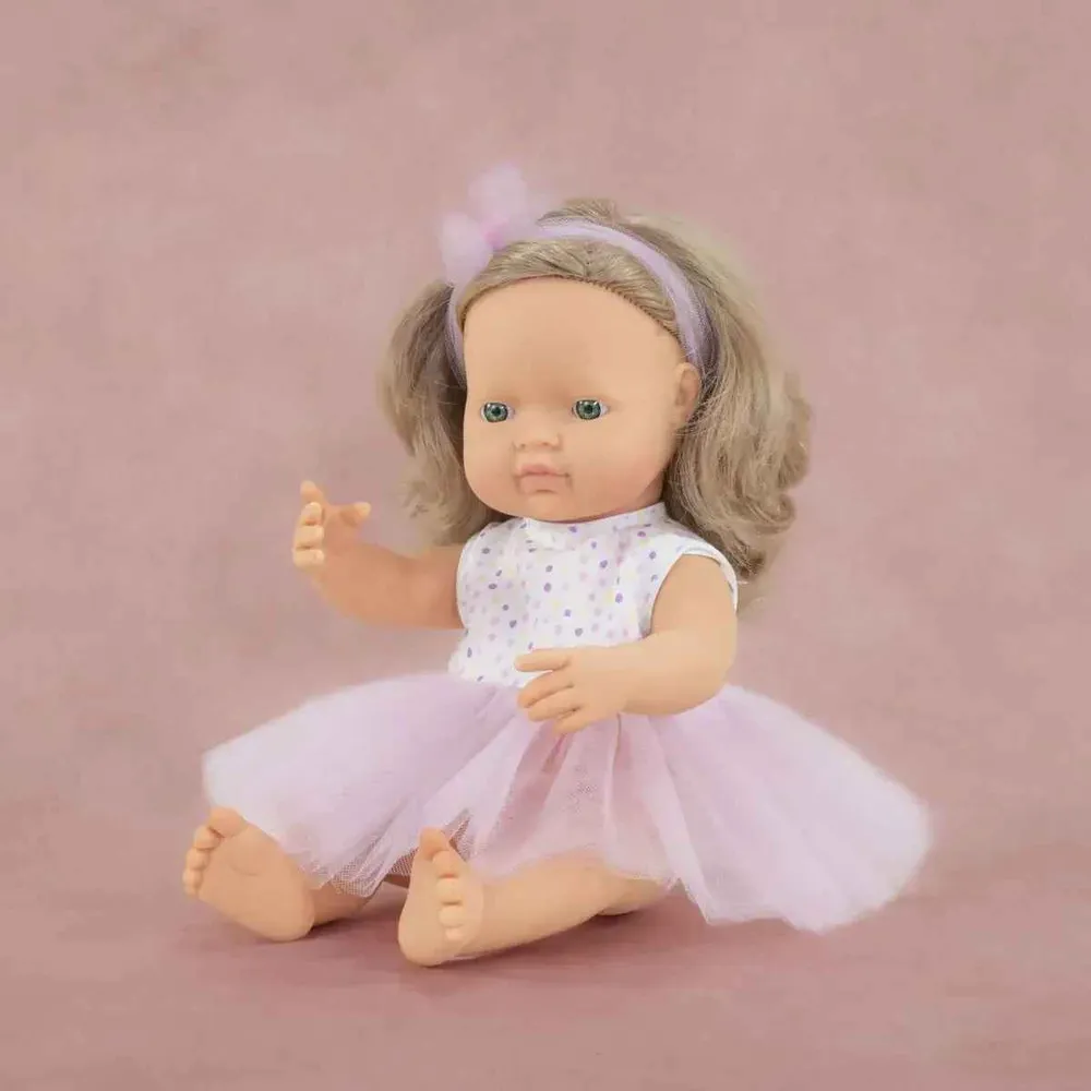 Miniland® Lutka Caucasian Girl 38cm My Friends & Me
