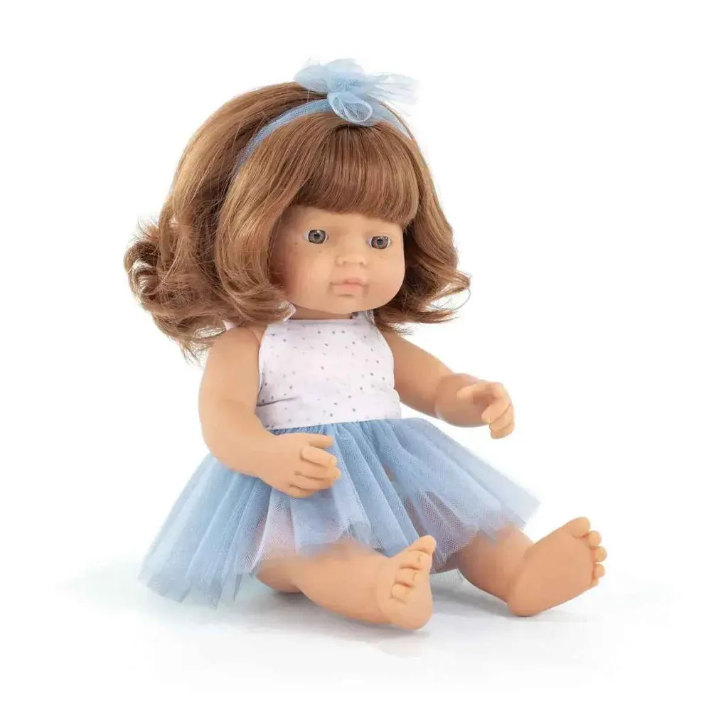 Miniland® Lutka Caucasian Redhead Girl 38cm My Friends & Me