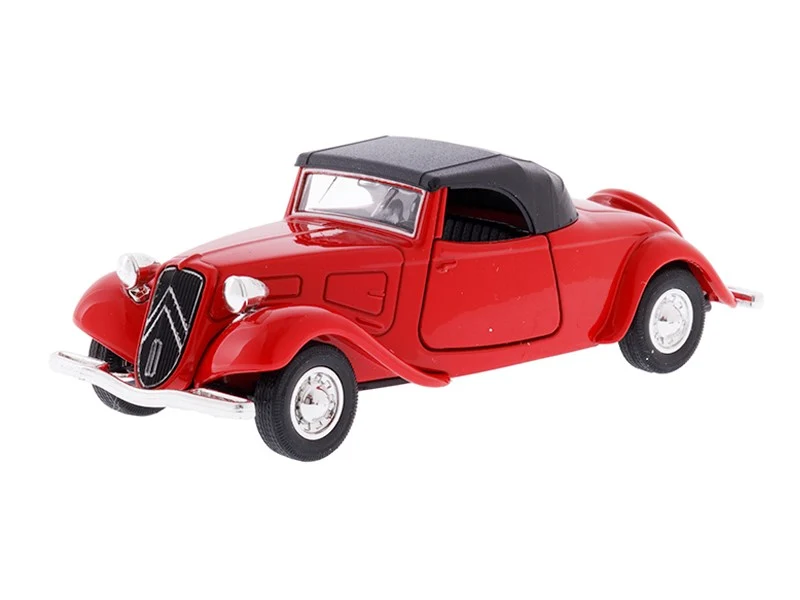 Model 1:34, 1939 CITROËN 11B Traction Avant Cabrio, crveni (A008751C1TC)
