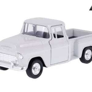 Model 1:34, 1955 Chevrolet Stepside Pick Up, bijeli (A00880CHSB)