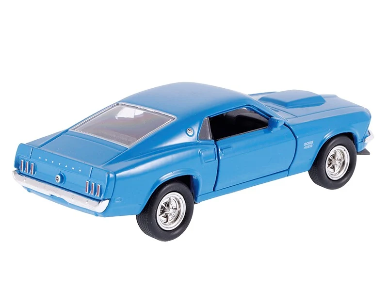Model 1:34, 1969 FORD Mustang Boss 429, plavi (A876FMB4N)