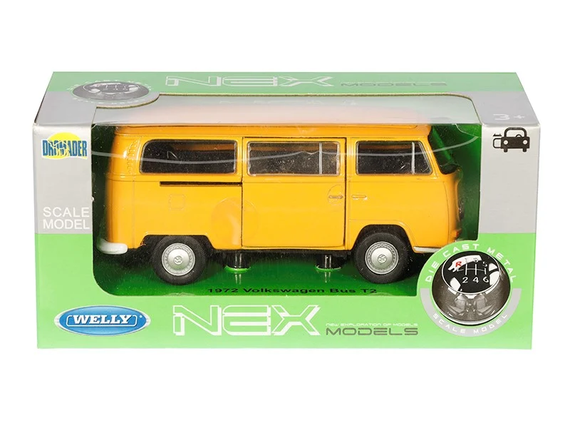 Model 1:34, 1972 VW T2, žuti (A880VWT2Z)