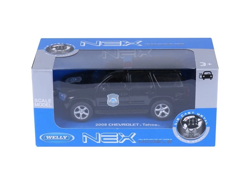 Model 1:34, 2008 CHEVROLET Tahoe, POLICIJA, crna (A876CHTPC)