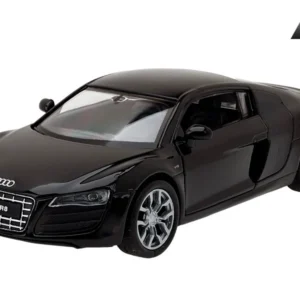 Model 1:34, 2009 Audi R8 Coupe V10, crna