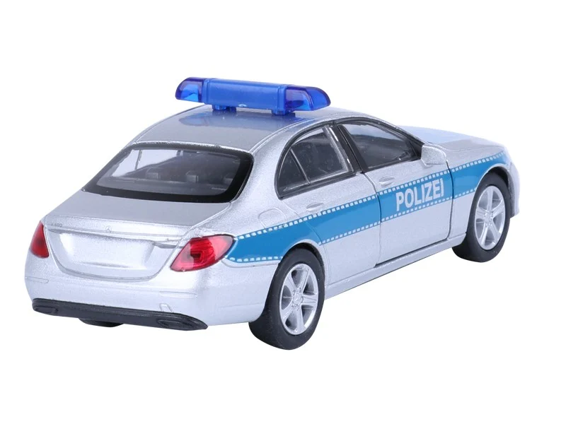 Model 1:34, 2016 MERCEDES-BENZ E-klasa POLICIJA, srebrna (A876MBEPS)