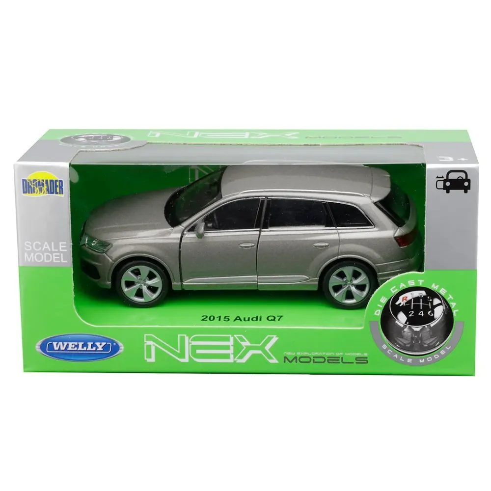 Model 1:34, Audi Q7 2015, siva