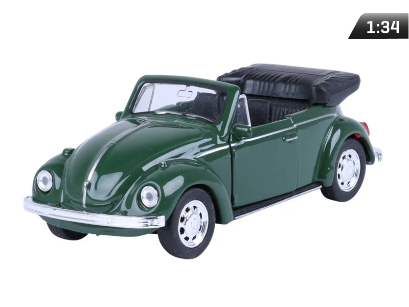 Model 1:34, VW Beetle Cabrio, zeleni (A880VWBCZ)