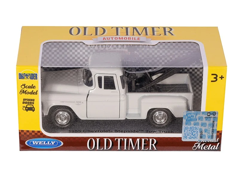 Model 1:34, CHEVY Stepside vučno vozilo, bijela (A880CSTTB)