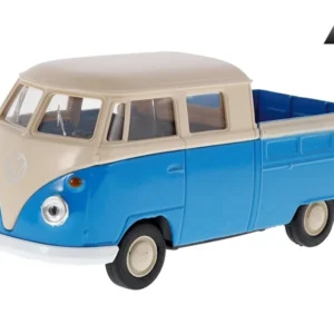 Model 1:34, VW T1 Double Cabin Pick Up, krem-plavi (A880VTDCPNK)