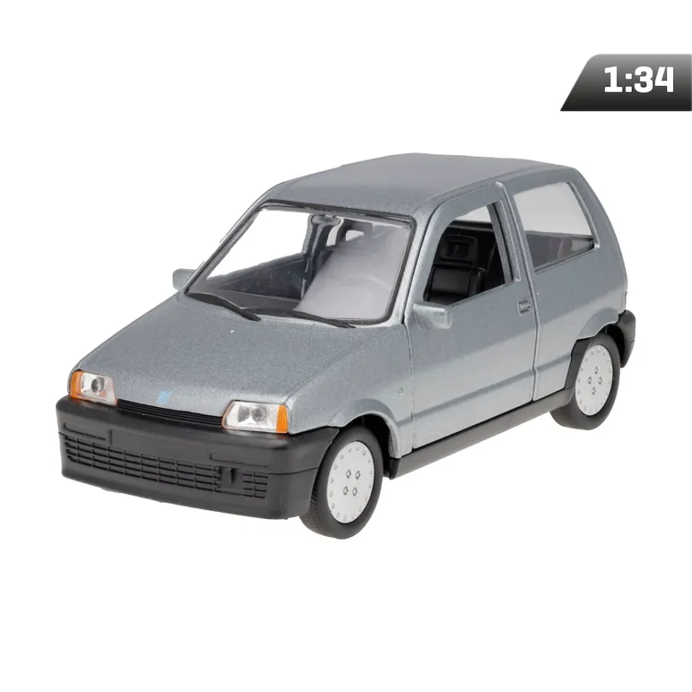 Model 1:34, FIAT Cinquecento, srebrna