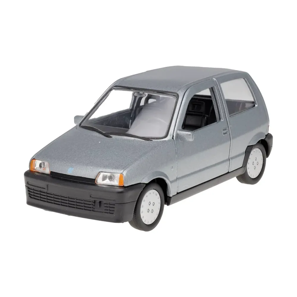 Model 1:34, FIAT Cinquecento, srebrna