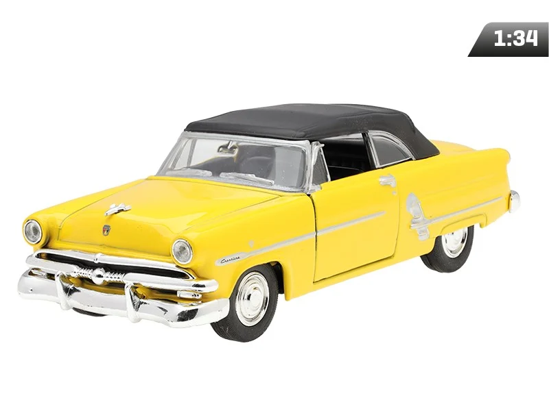 Model 1:34, Ford Crestline Sunliner 1953, žuta