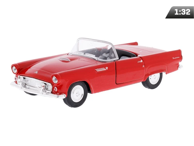 Model 1:34, FORD Thunderbird 1955, crvena (A00875FTC)
