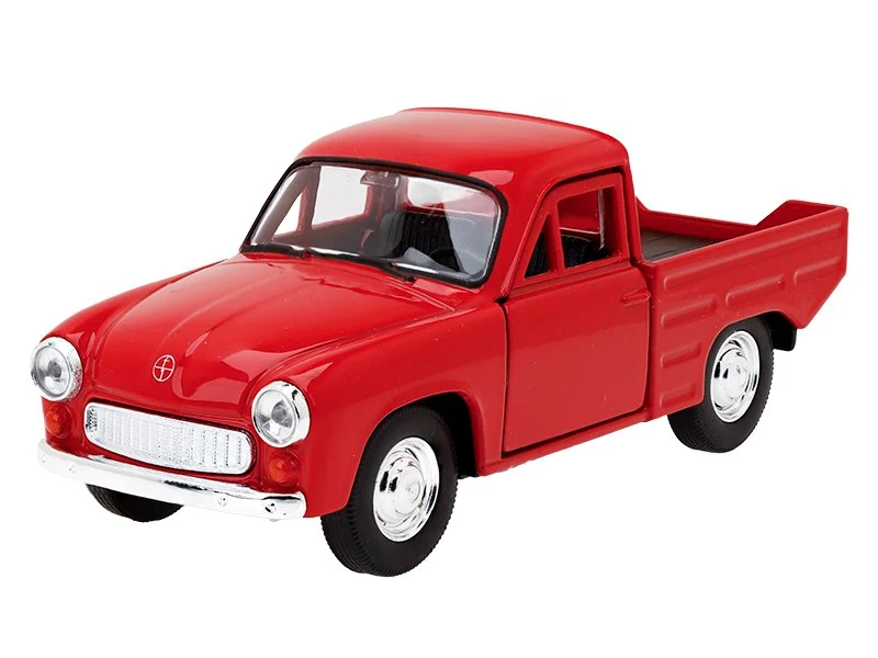 Model 1:34, FSO Syrena R20, crvena