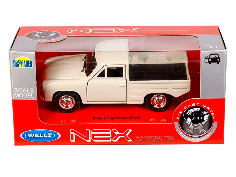 Model 1:34, FSO Syrena R20, krem