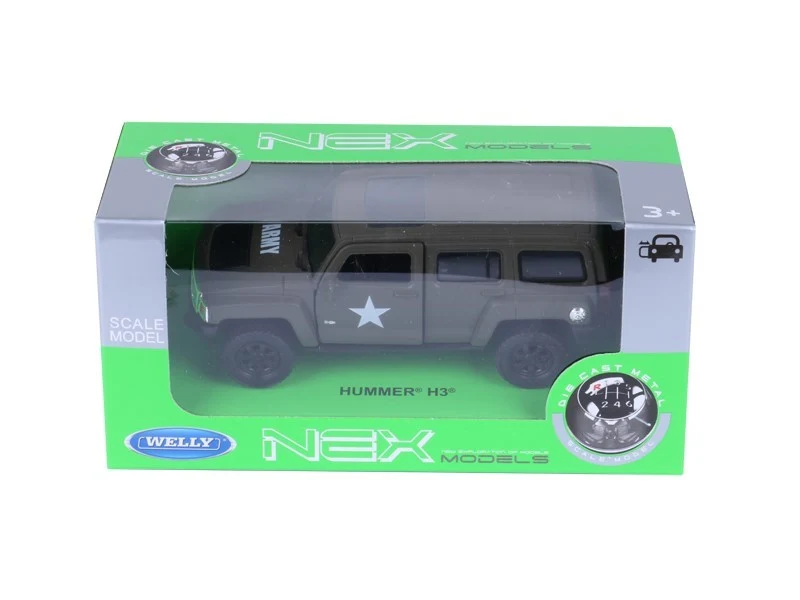 Model 1:34, HUMMER H3, US ARMY, kaki (A880HH3UKH)