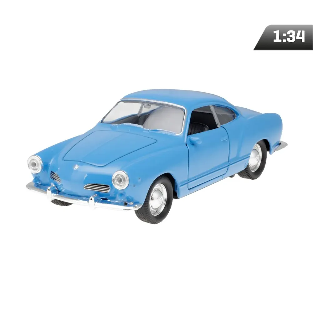 Model 1:34, VW Karmann Ghia Coupe, plavi
