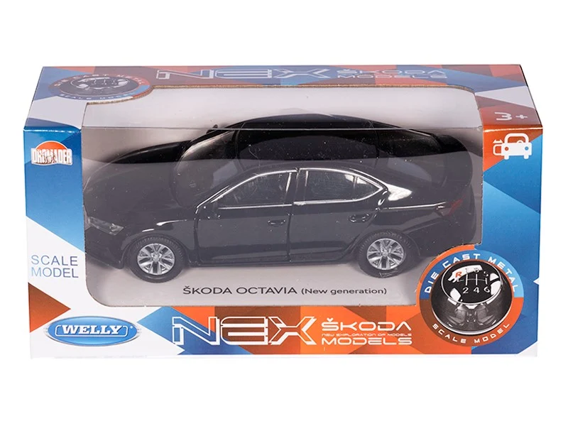Model 1:34, ŠKODA OCTAVIA, crni (A02856SOCZ)