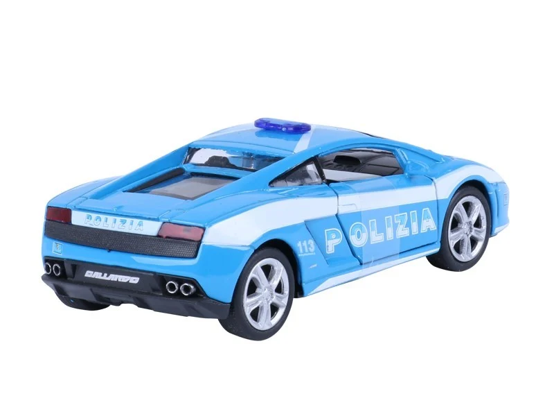 Model 1:34, LAMBORGHINI Gallardo LP560-4, POLICIJA, plava (A876LAGPN)