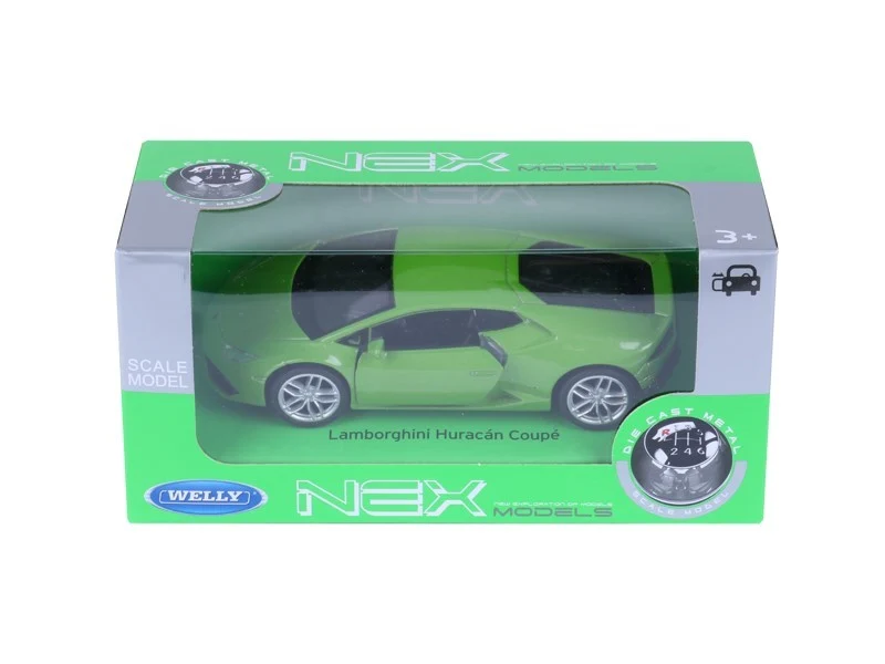 Model 1:34, LAMBORGHINI Huracan Coupe, zelena (A880LHCZI)