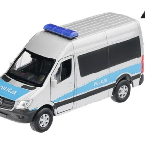 Model 1:34, Mercedes-Benz Sprinter POLICIJA, srebrna (A884MBSPOS)