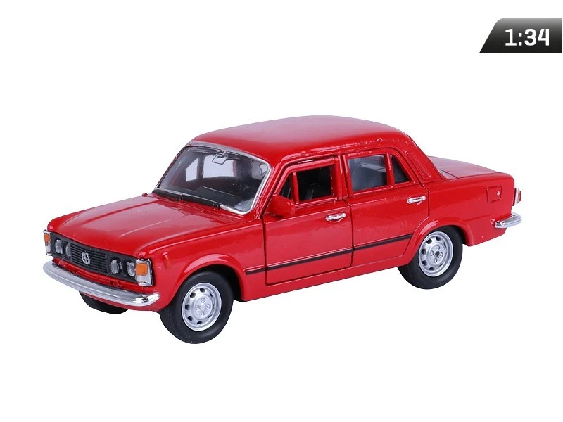 Model 1:34, PRL FIAT 125p, crveni (A884F125C)