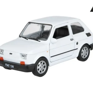 Model 1:34, PRL FIAT 126p, bijeli (A884F126B)