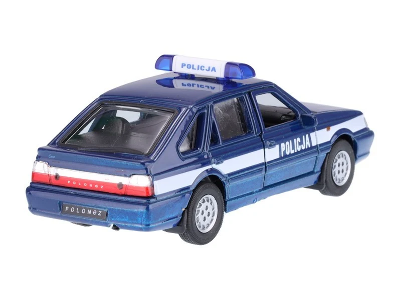 Model 1:34, PRL Polonez Caro Plus POLICJA, tamnoplavi i bijeli (A884PCPPOGB)