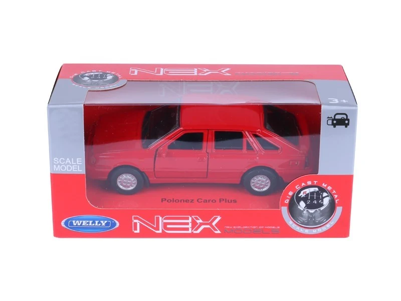 Model 1:34, PRL Polonez Caro Plus, crveni (A884PCPCZ)