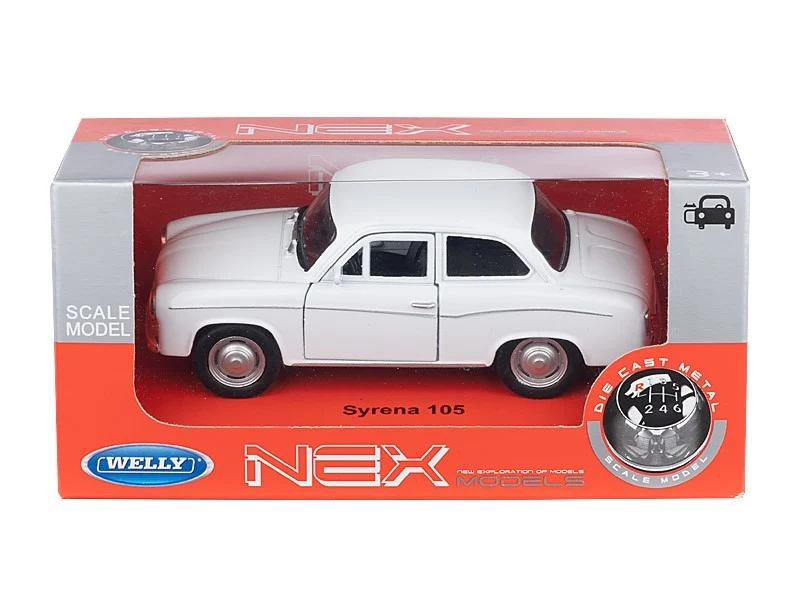 Model 1:34, PRL Syrena 105, bijeli (A884S105B)
