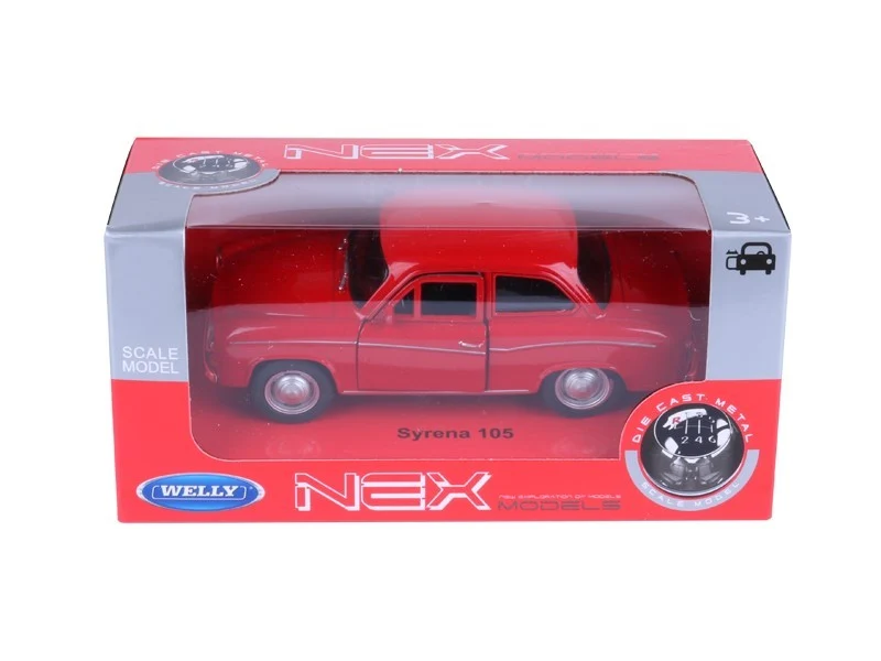Model 1:34, PRL Syrena 105, crveni (A884S105C)