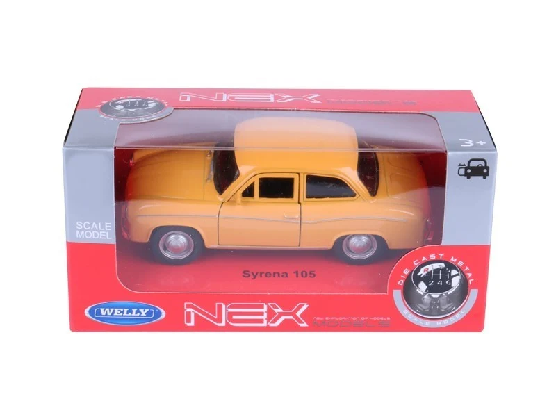 Model 1:34, PRL Syrena 105, narančasti (A884S105P)