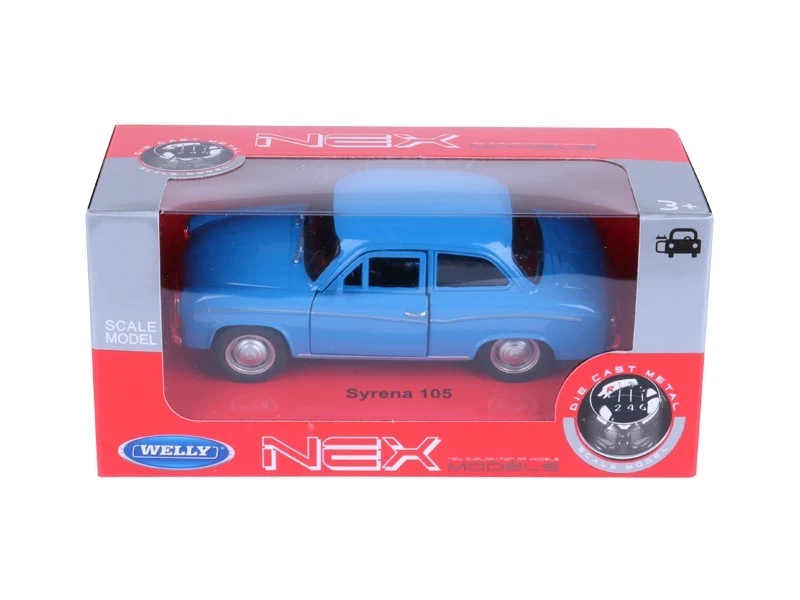 Model 1:34, PRL Syrena 105, plavi (A884S105N)