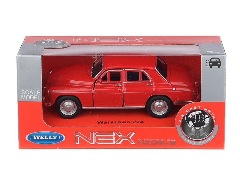 Model 1:34, PRL Warszawa 224, crveni (A884W224C)