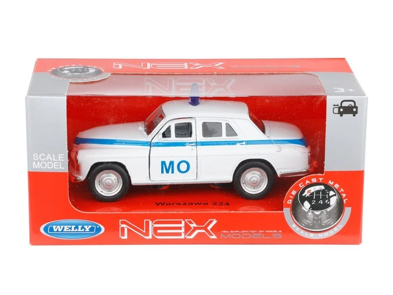 Model 1:34, PRL Warszawa 224 Milicja Obywatelska, bijeli (A884W224MOB)