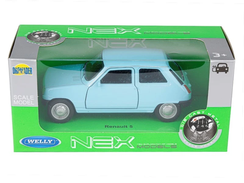 Model 1:34, Renault 5, plavi (A884REN5N)