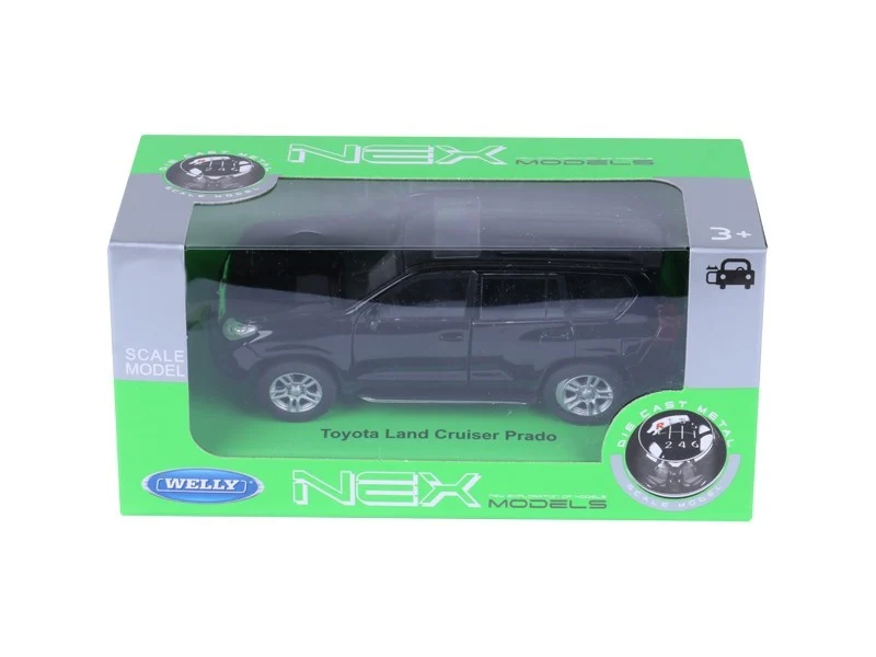 Model 1:34, TOYOTA Land Cruiser Prado, crni (A880TLCPC)